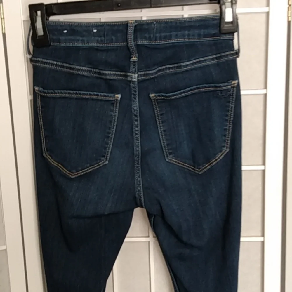 Hollister‎ Blue Skinny distressed Jeans -Women's 24x28